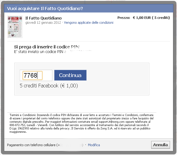 codice acquisto fatto facebook codice acquisto fatto quotidiano su facebook
